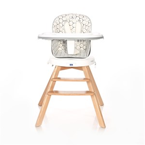 Lorelli Napoli 360 Mama Sandalyesi - Grey Hexagons