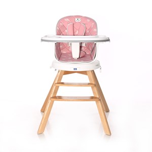 Lorelli Napoli 360 Mama Sandalyesi - Pink Bears