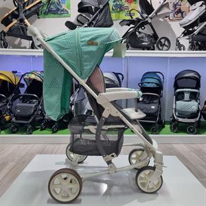 Lorelli S-300 Bebek Arabası - Green & Grey Cities (Teşhir Ürün)