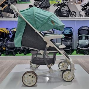 Lorelli S-300 Bebek Arabası - Green & Grey Cities (Teşhir Ürün)