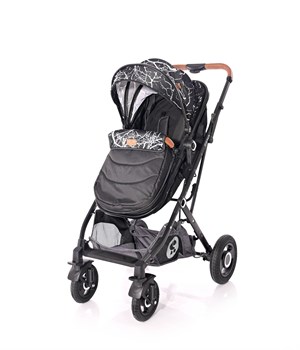 Lorelli Sena Travel Sistem Bebek Arabası - Black Marble
