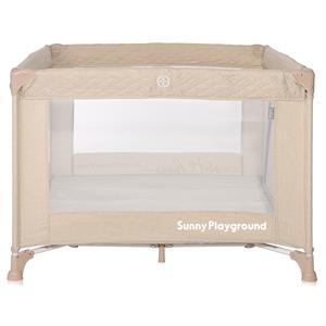 Lorelli Sunny Playground Oyun Parkı Oyun Alanı 100x100 CM - Fog Beige Star