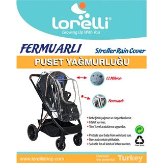 Lorelli Travel Sistem Fermuarlı Bebek Arabası Yağmurluğu