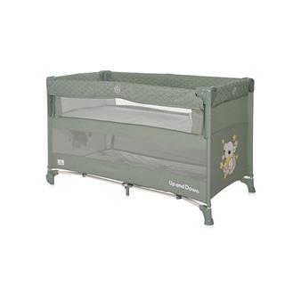 Lorelli Up And Down Anne Yanı Park Yatak - İceberg Green Teddy Bear