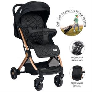 Lorelli Fiorano Kabin Bebek Arabası - Black