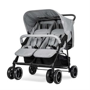 Lorelli Twin Ikiz Bebek Arabası – Cool Grey