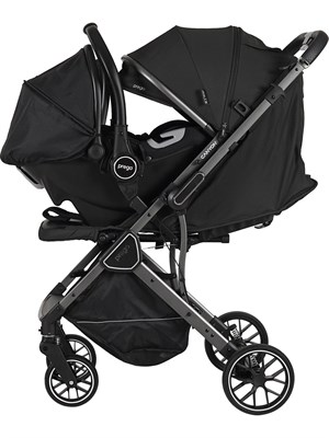 Prego Canyon Çift Yönlü Kabin Boy & Travel Set Bebek Arabası - Black