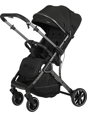 Prego Canyon Çift Yönlü Kabin Boy & Travel Set Bebek Arabası - Black