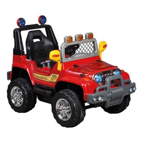 Aliş Toys Magnum Off-Road 12 Volt Uzaktan Kumandalı Turbo Akülü Jeep - Kırmızı