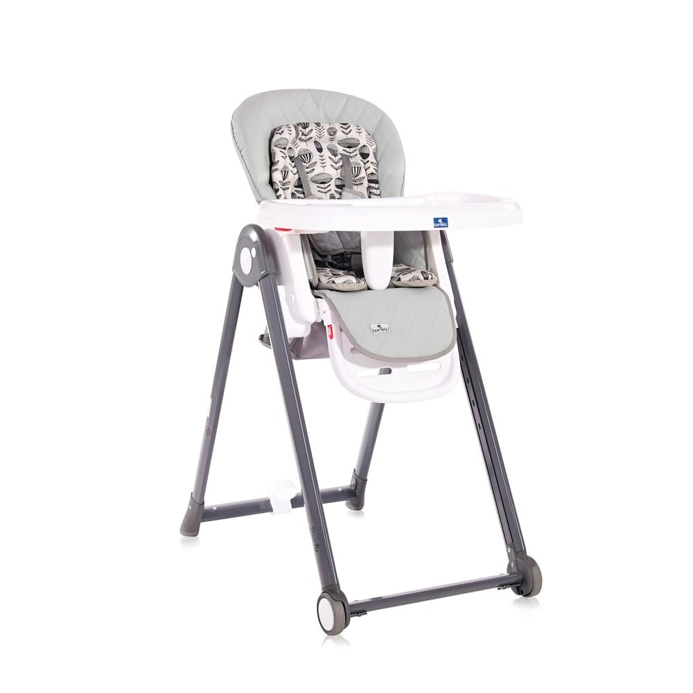  Lorelli Party Mama Sandalyesi - Cool Grey Leather