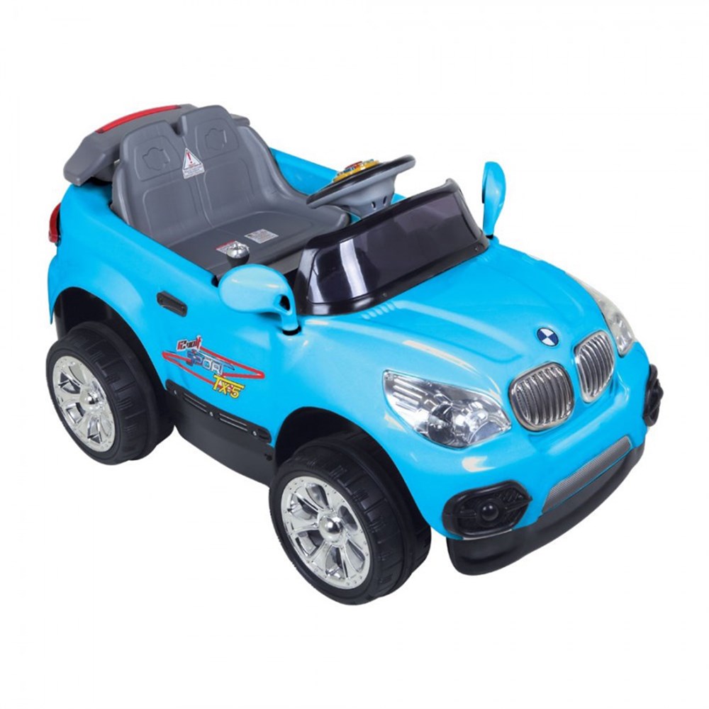 Aliş Toys TX5 Sport BMW 12 Volt Uzaktan Kumandalı Turbo Akülü - Mavi