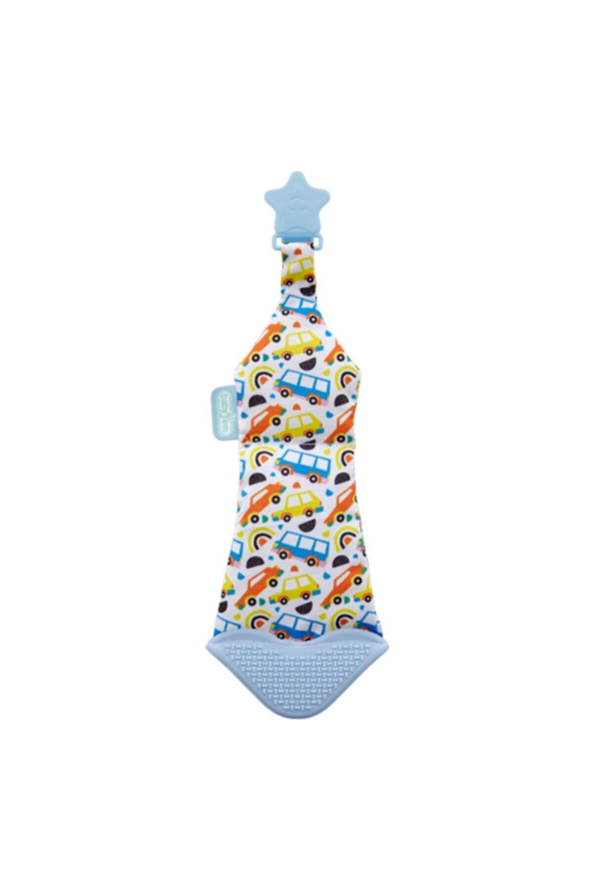 Babyjem Diş Kaşıyıcı Fular&Kravat  Mavi 750