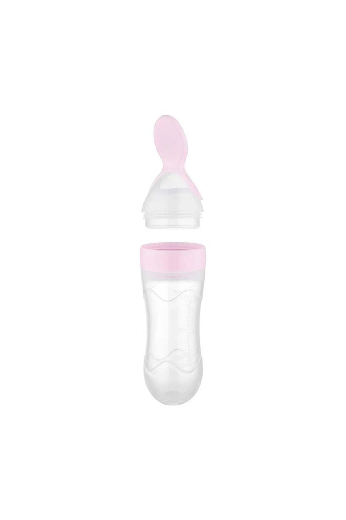 Babyjem Sıkmalı Kaşık Pembe 806