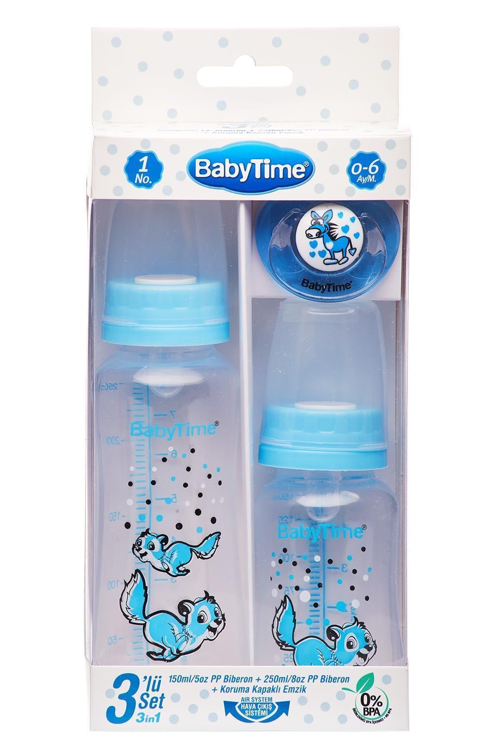 BabyTime Üçlü Set PP  BT209