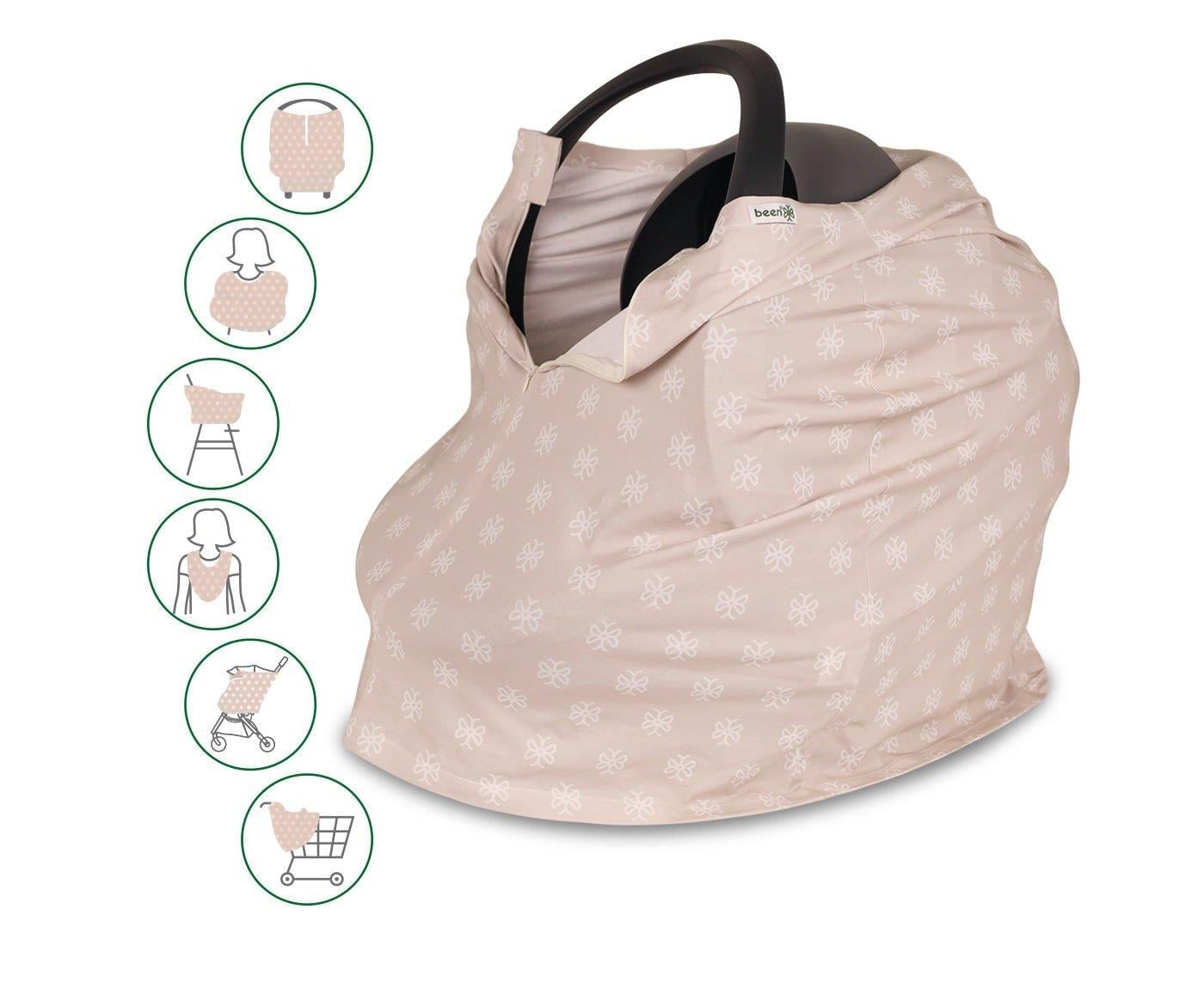 Been Car Seat & Nursıng Cover/ana Kucağı Ve Emzirme Örtüsü Beıge