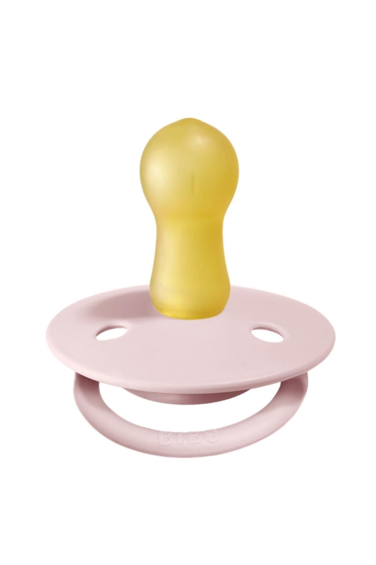 Bibs Colour Bebek Doğal Kauçuk Emzik Blossom 0-6 Ay Pembe