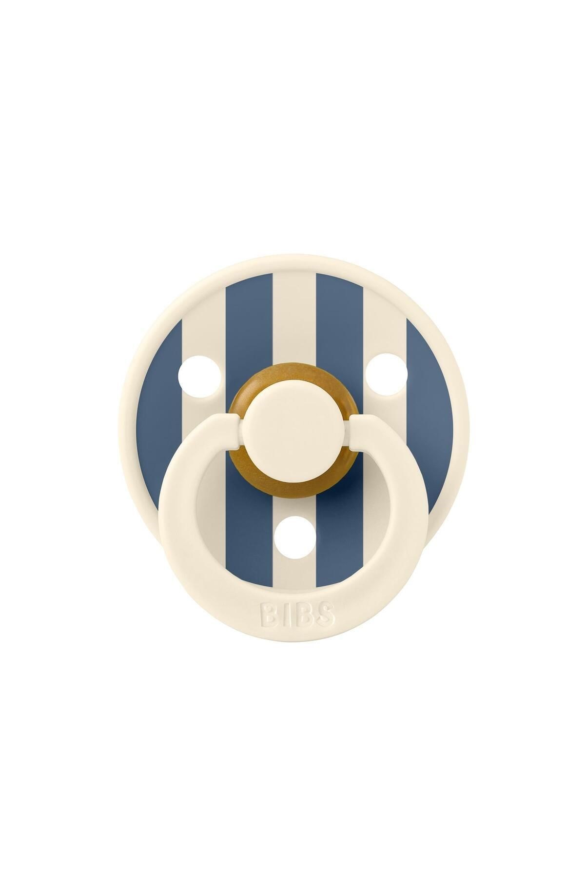 Bibs Studio Colour Block Kauçuk Emzik- Ivory/steel 6