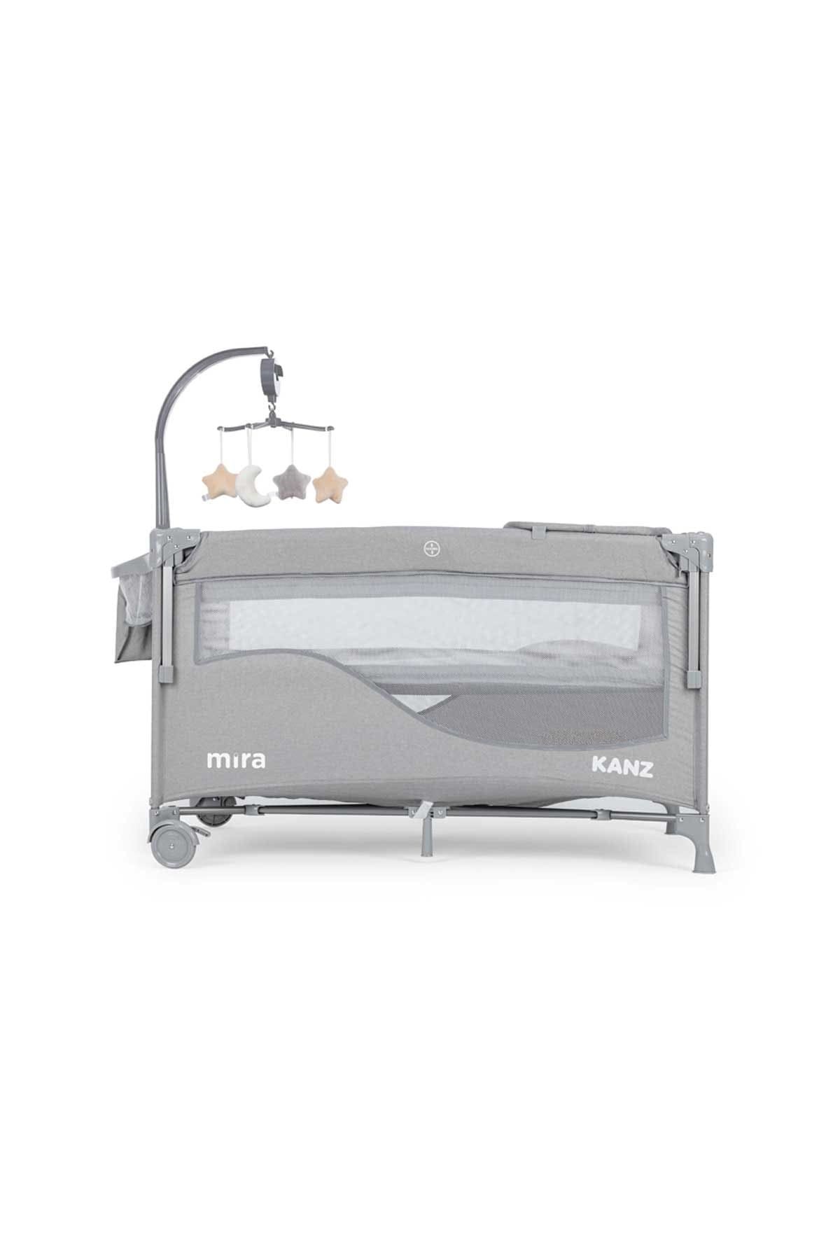 Kanz Mira Anne Yanı Oyun Parkı 70x120  Gri
