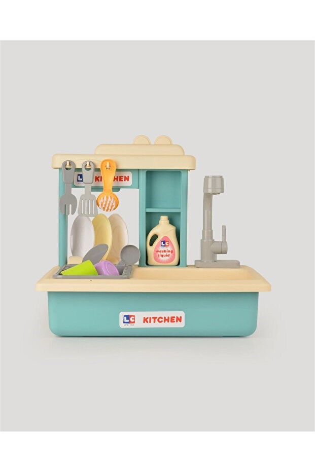 Let's Be Child LC İnteraktif Lavabo Seti - Turkuaz 36 m+ LC-30916-T