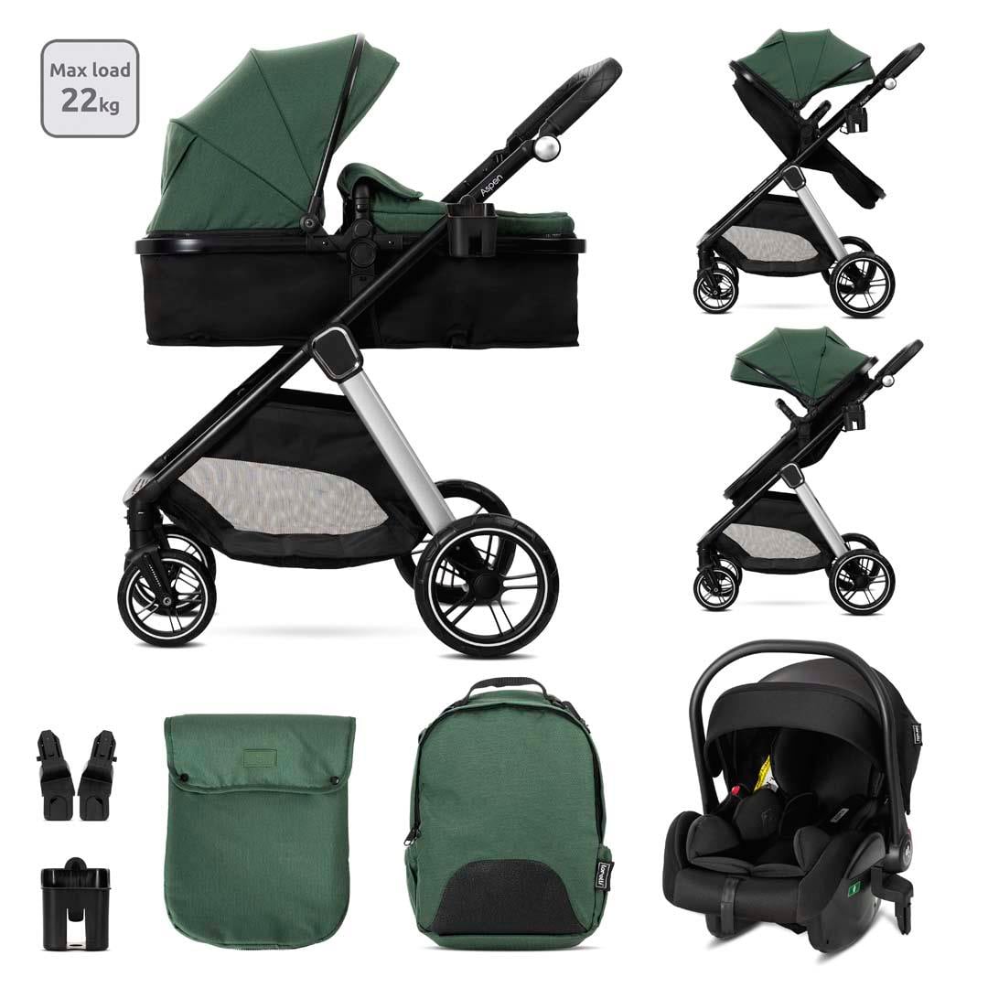 Lorelli Aspen Travel Sistem Bebek Arabası - Green