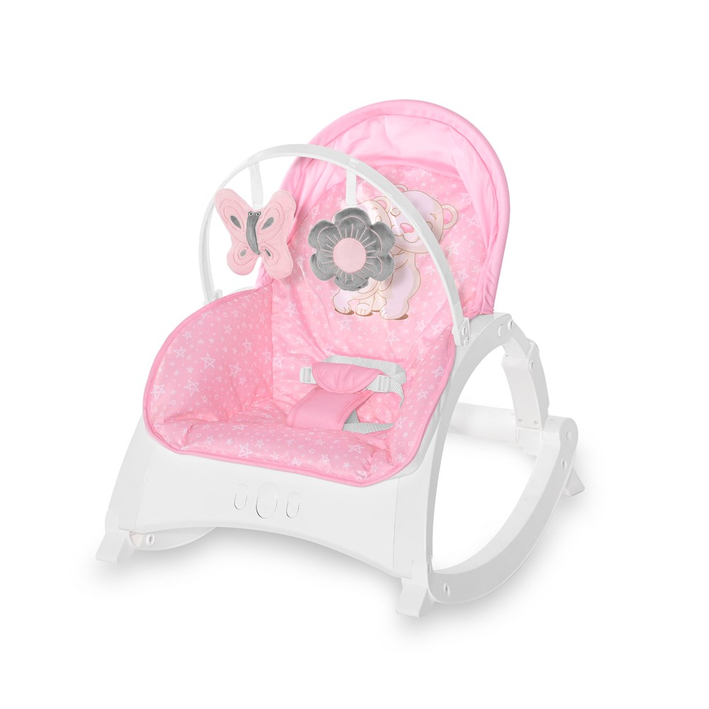 Lorelli Enjoy Ev Tipi Titreşimli Ana Kucağı - Pink Hug