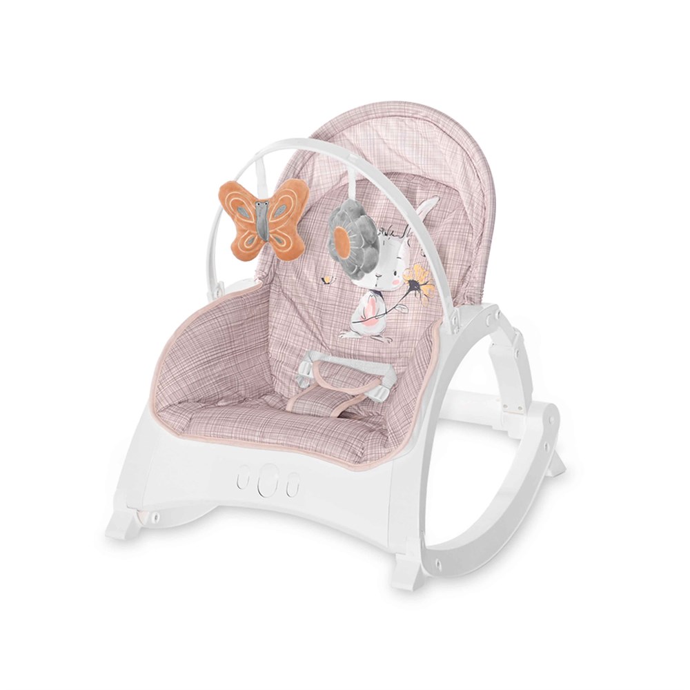 Lorelli Enjoy Ev Tipi Titreşimli Ana Kucağı - Beige Daisy