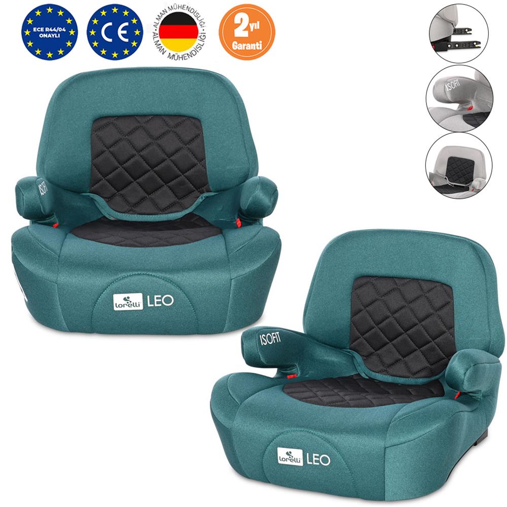Lorelli Leo Isofit 22-36 KG Oto Koltuğu & Yükseltici – Yeşil
