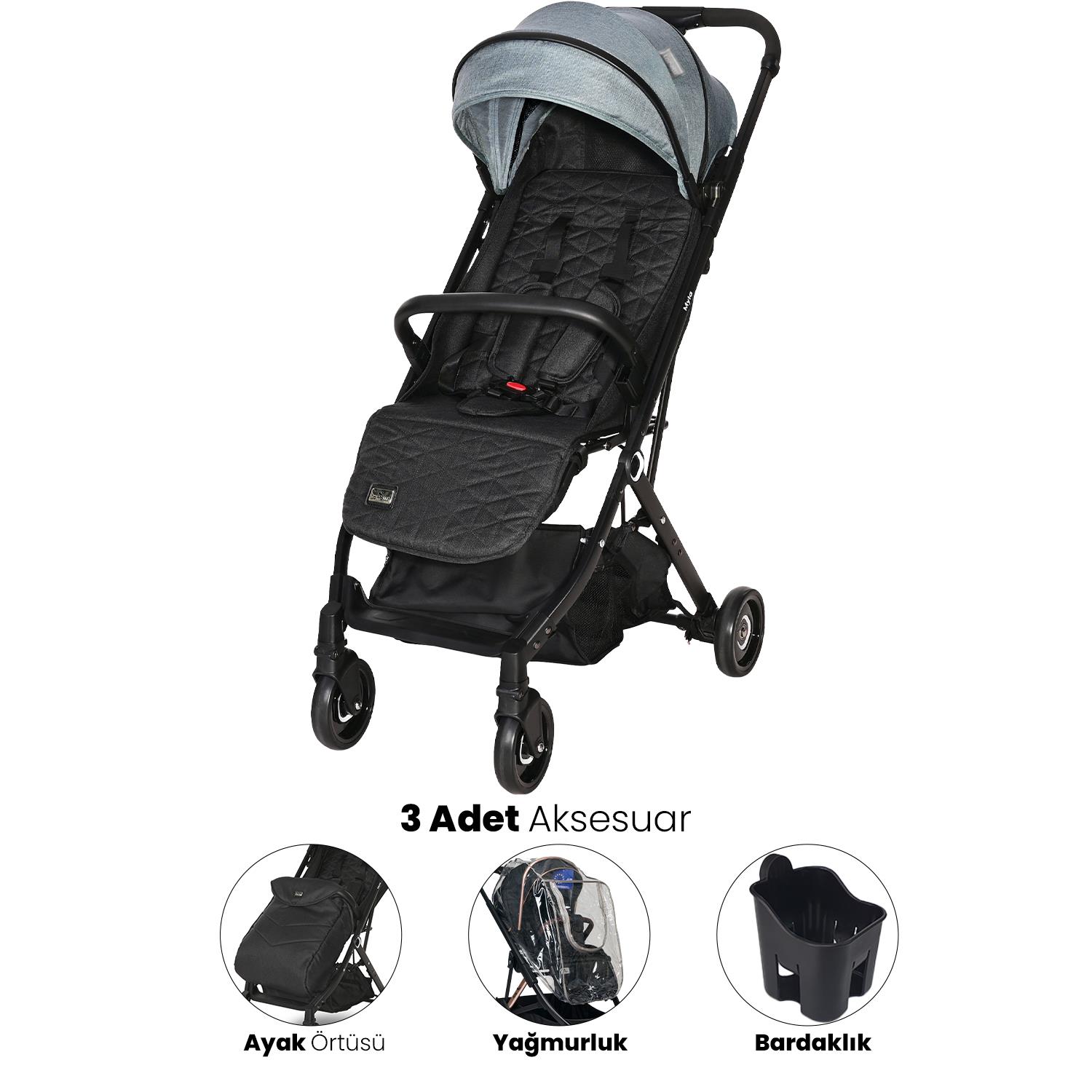 Lorelli Myla Kabin Boy Bebek Arabası - Arctic Blue