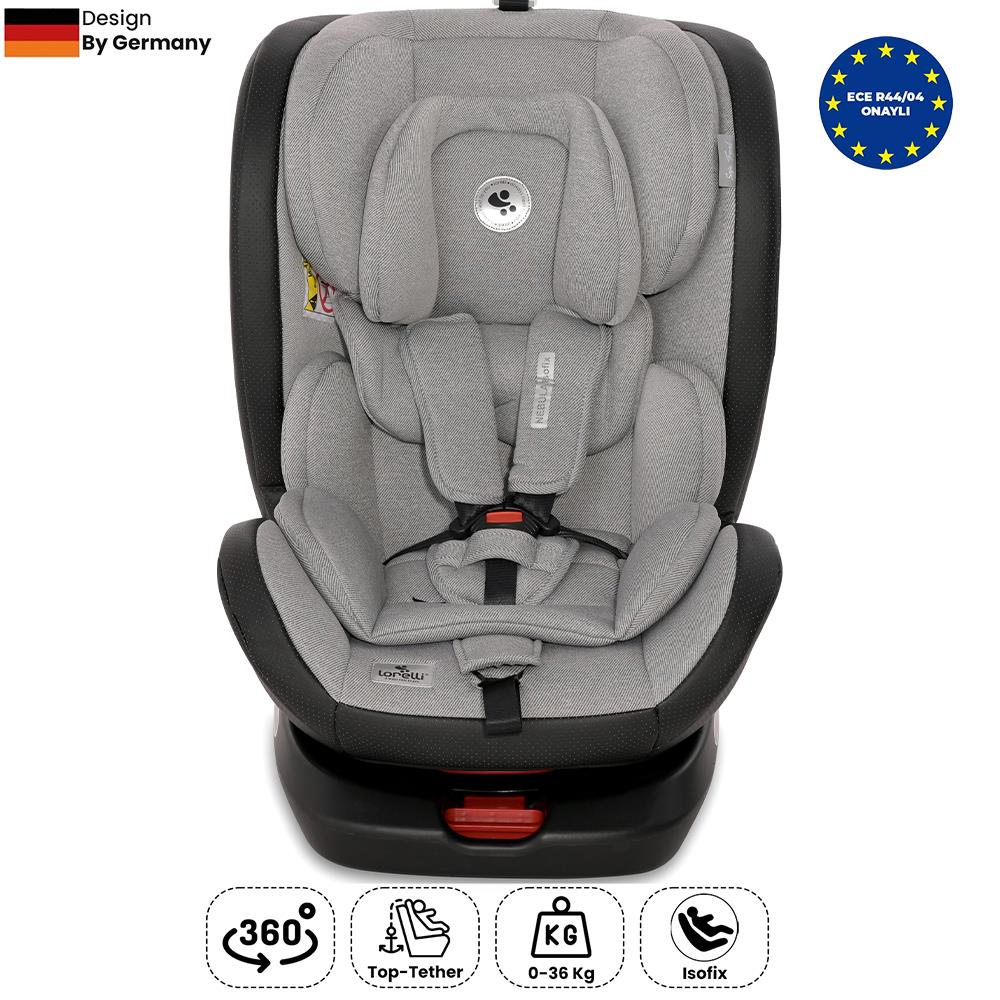 Lorelli Nebula 0-36 Kg İsofix Oto Koltuğu- Grey Leather