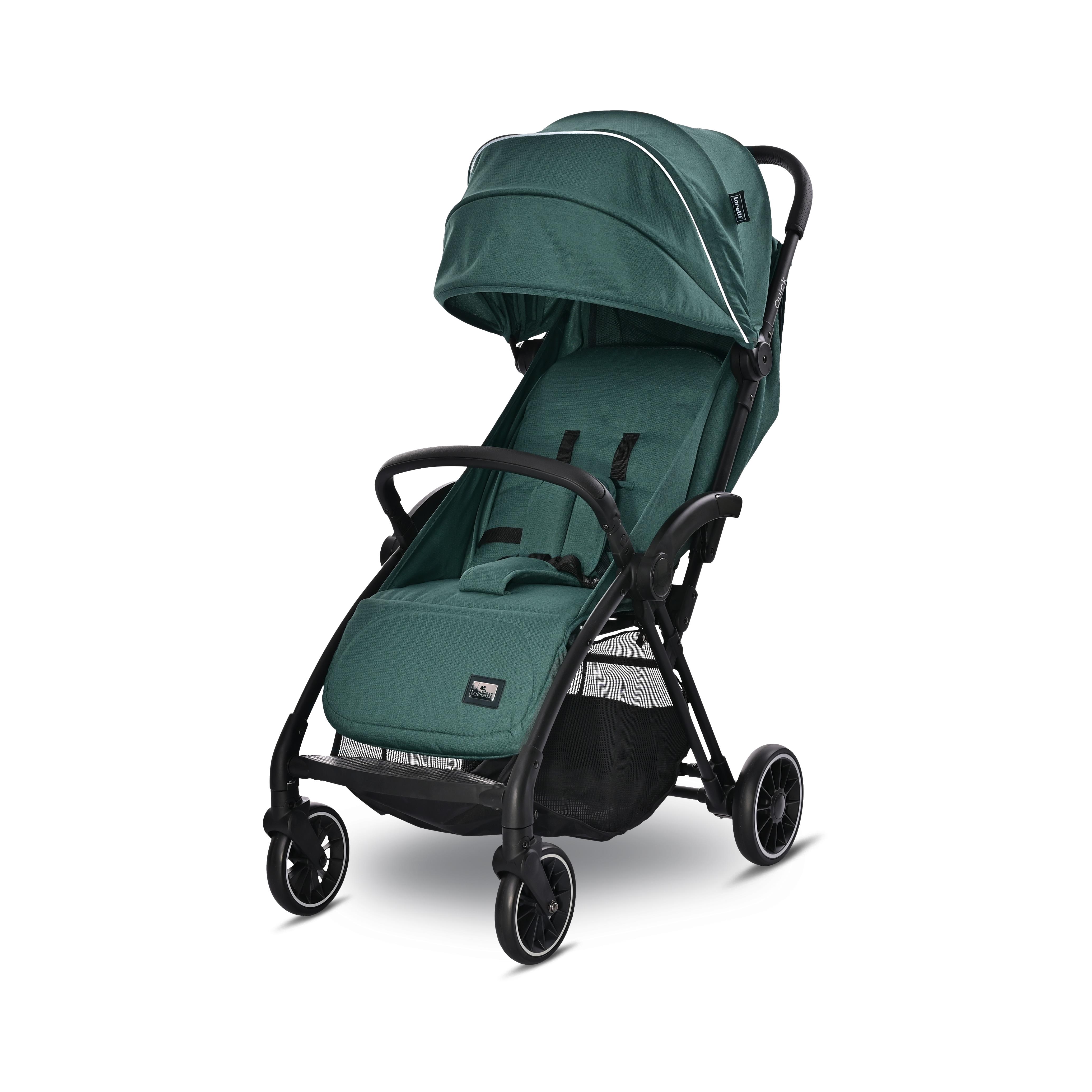 Lorelli Quick Otomatik Katlanan Kabin Boy Bebek Arabası - Smoke Pine