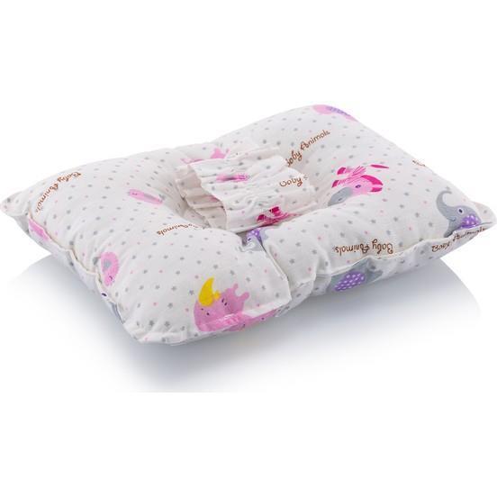 Moje Emzirme Yastığı Zebra Safari Desen Pembe