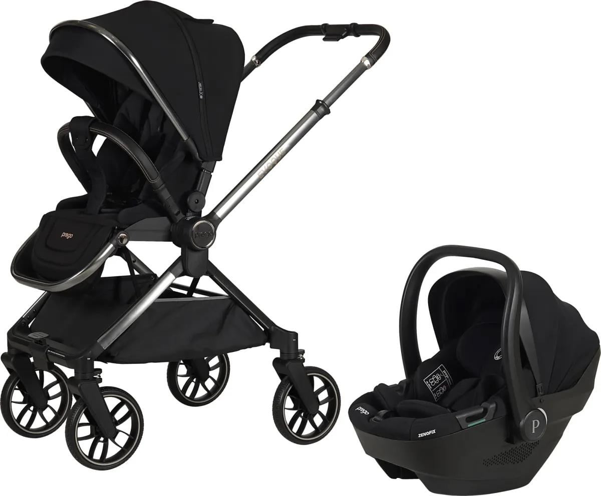 Prego Evoque İ-Size Travel Bebek Arabası Siyah 2425