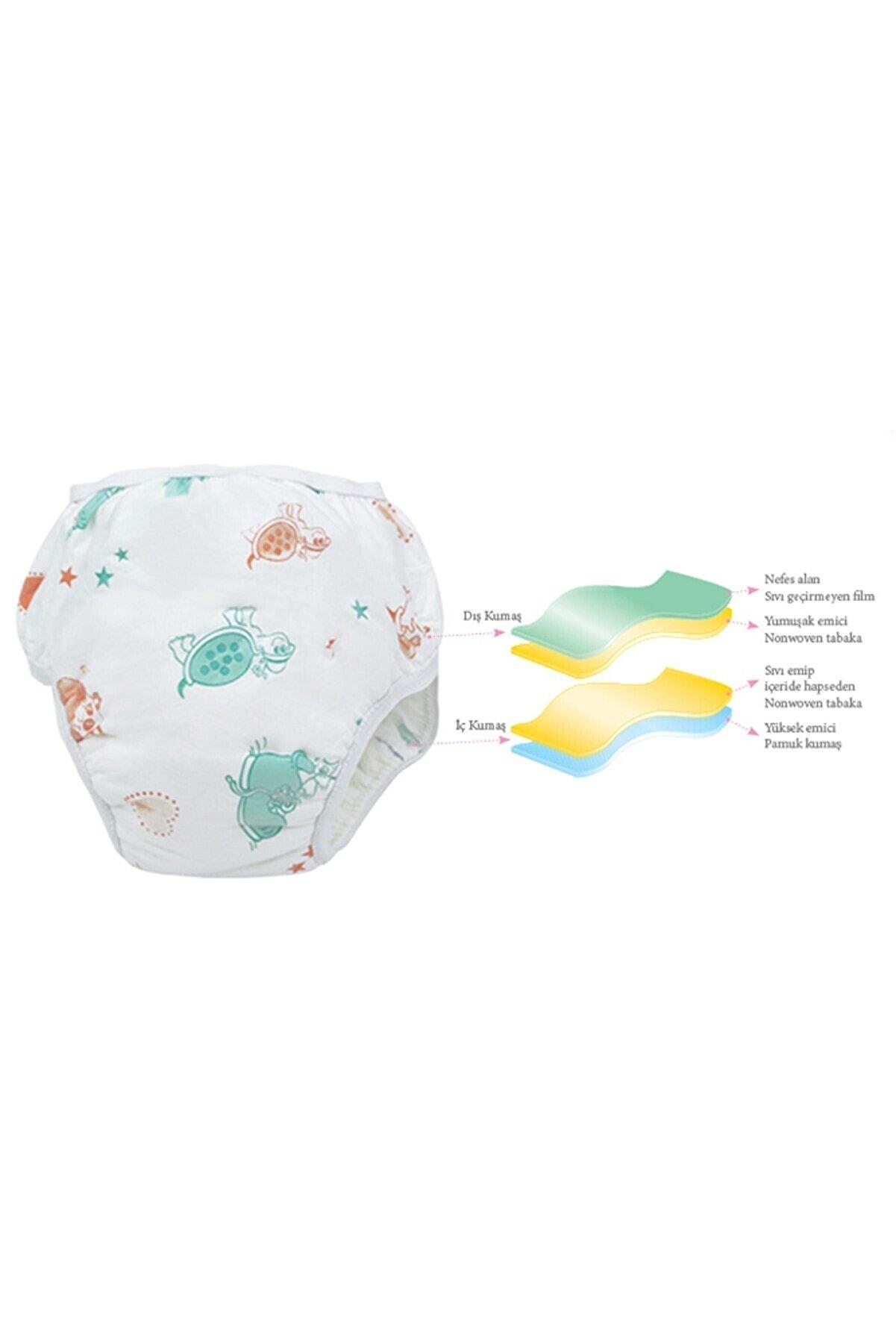Sevi Bebe Pedli Alıştırma Külotu - 2 No: 15-20 Kg 259-2