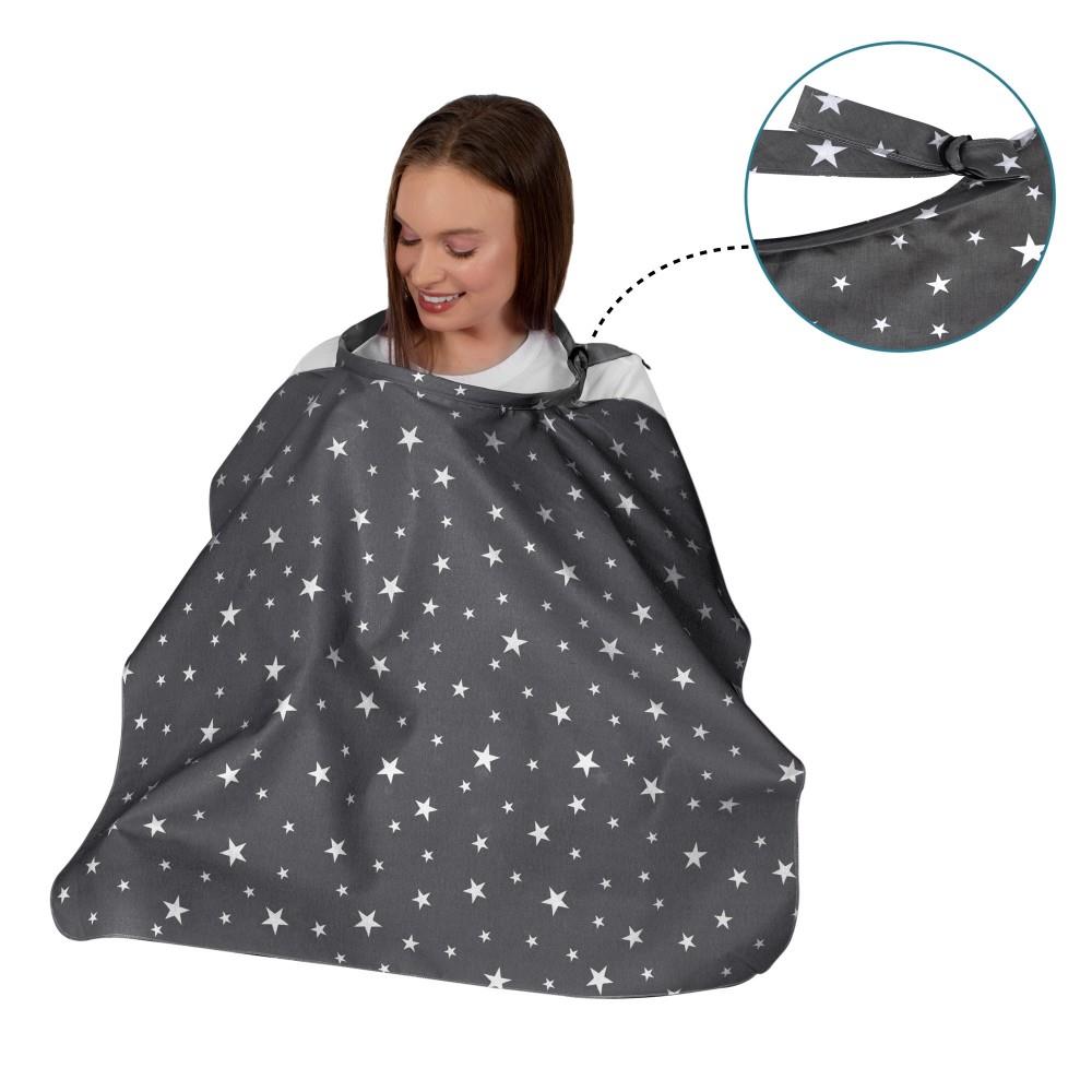 Sevi Bebe Tokalı Anne Emzirme Örtüsü - Uçuç Desen 6372-90