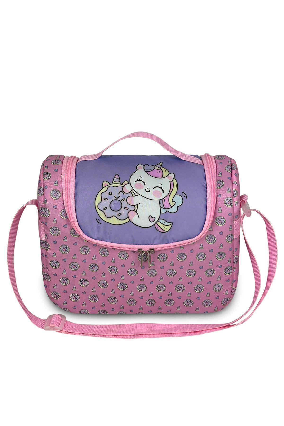 Stylo Byebye Yummy Okul Öncesi Kreş Çocuk El ve Omuz Termo Beslenme Çantası ( UNICORN )
