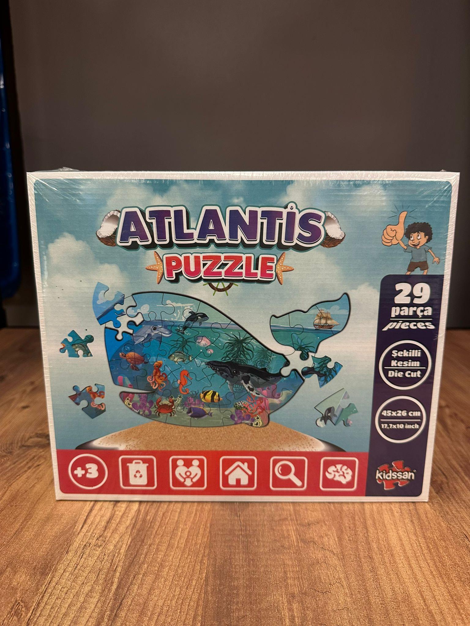 Toysan Şekilli Puzzle Kds-3207