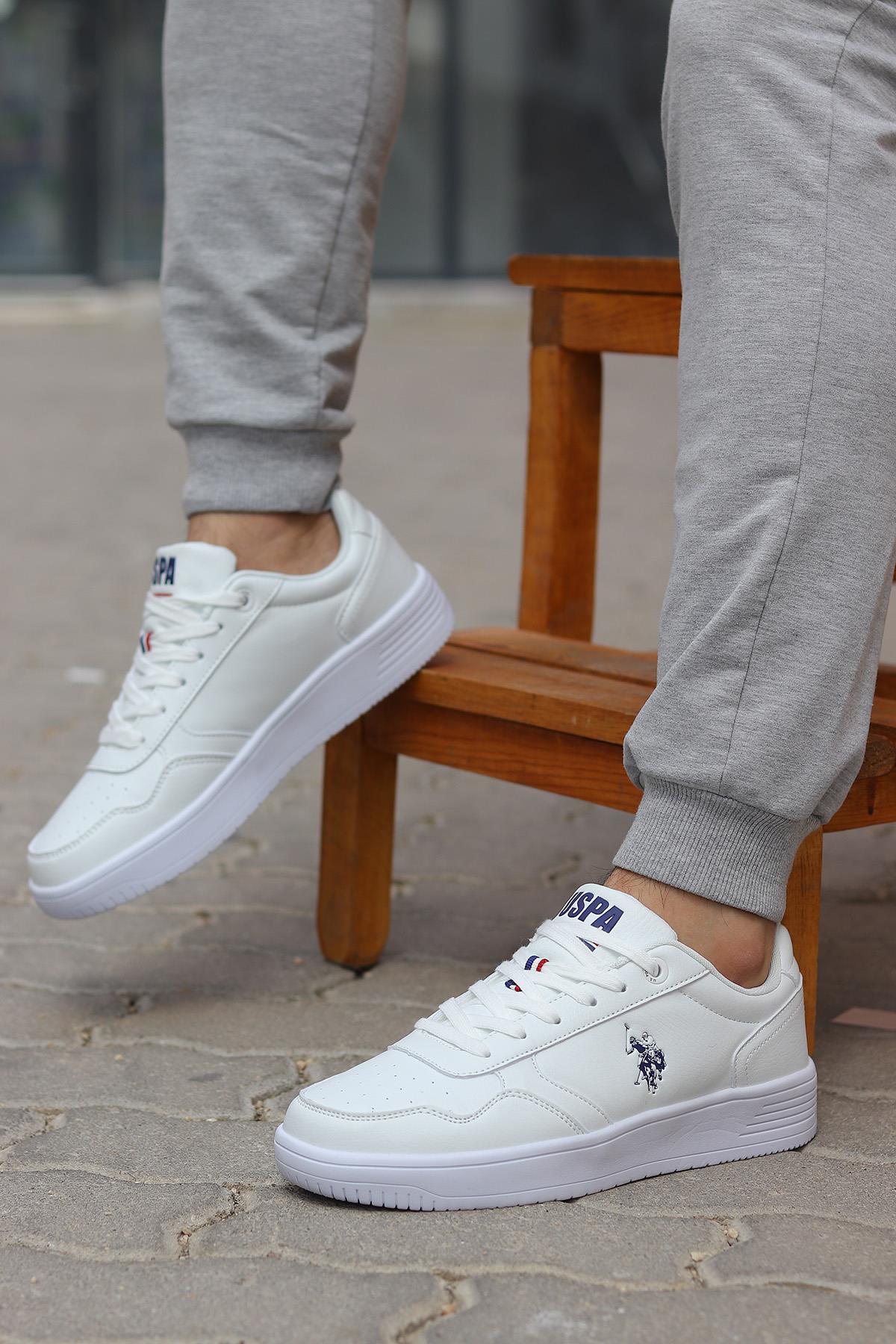 U.S. Polo Assn. Coster Comfort Taban Cilt Erkek Sneakers