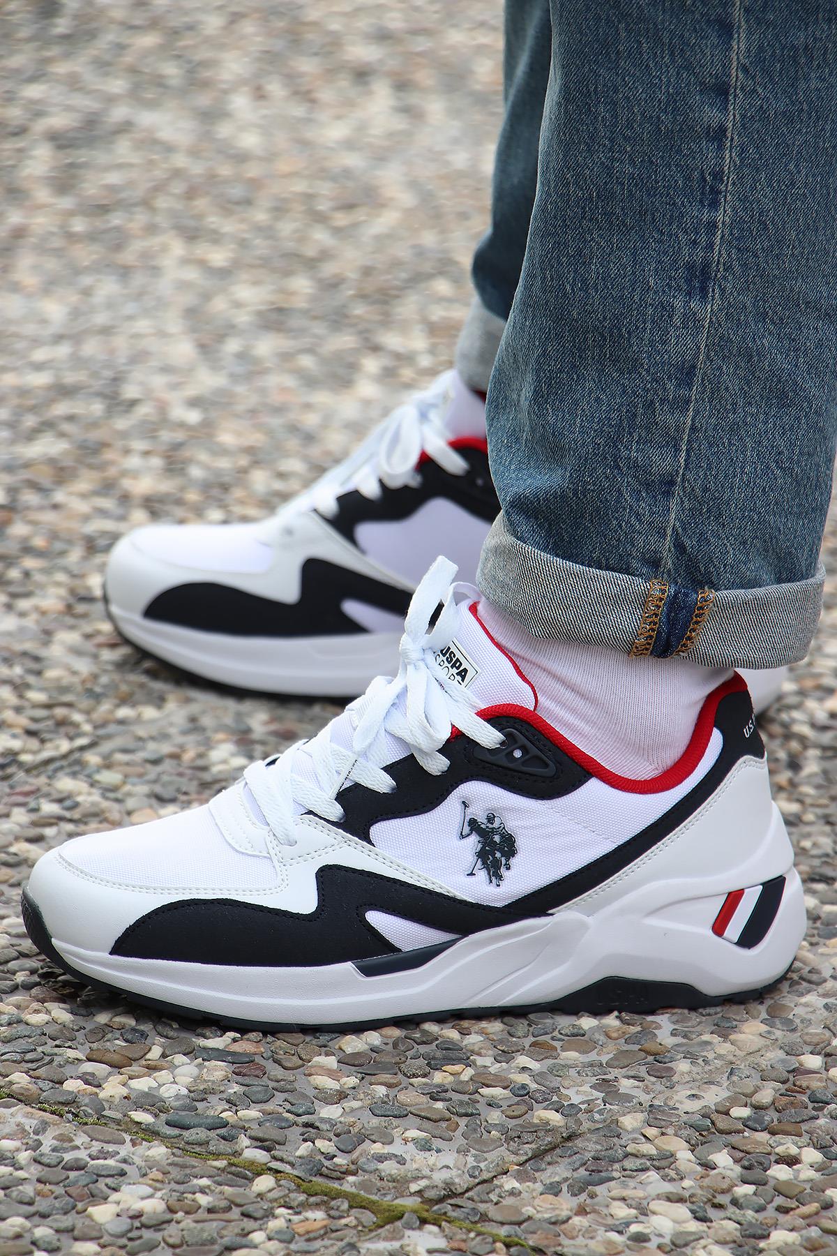 U.S. Polo Assn. Husky Comfort Hafif Taban Erkek Sneaker