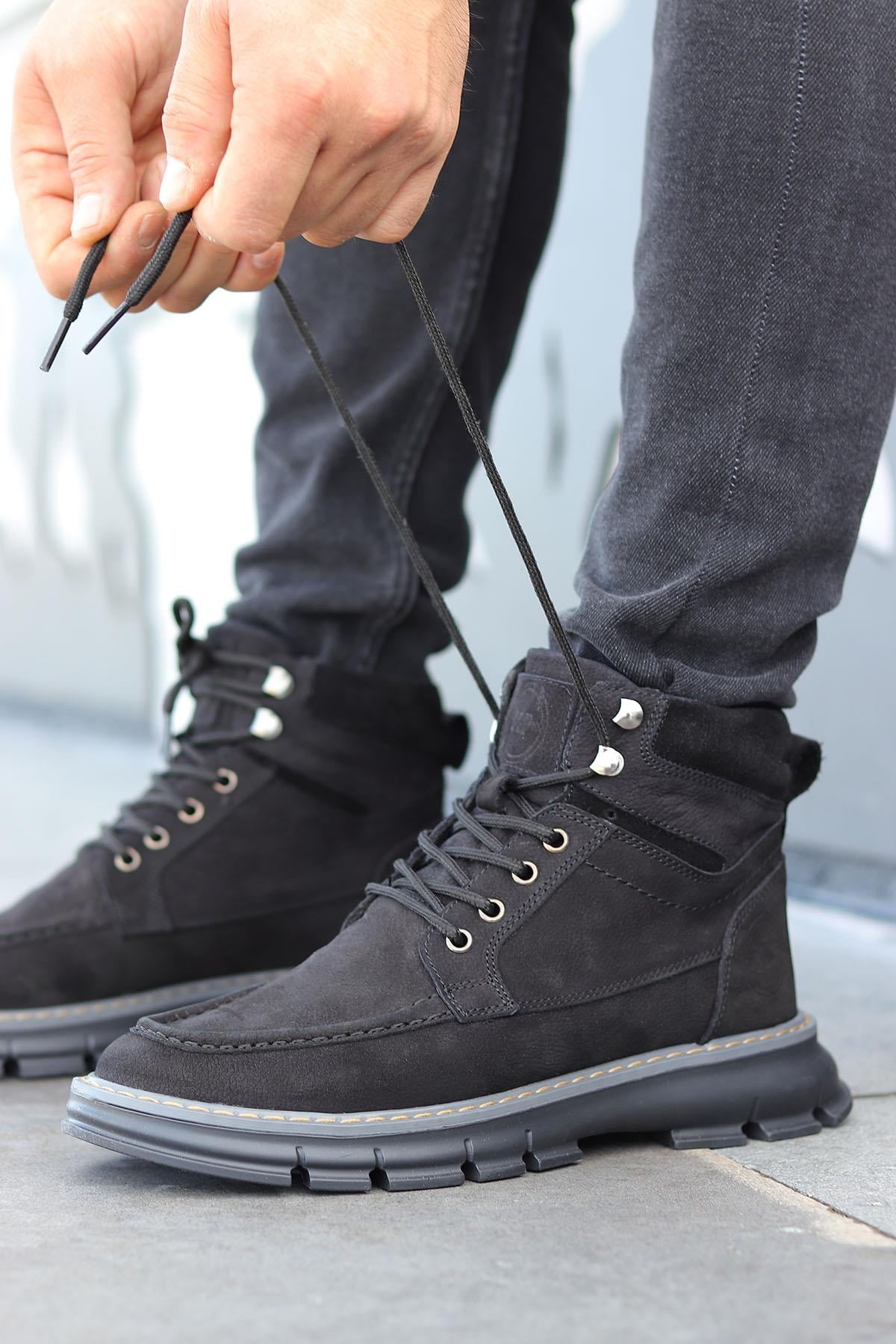 M.P. Dex Suya Dayanıklı Hakiki Deri Günlük Erkek Bot