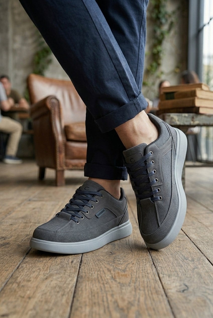Vojo Jean Ultra Hafif Rahat Erkek Sneaker Spor Ayakkabı