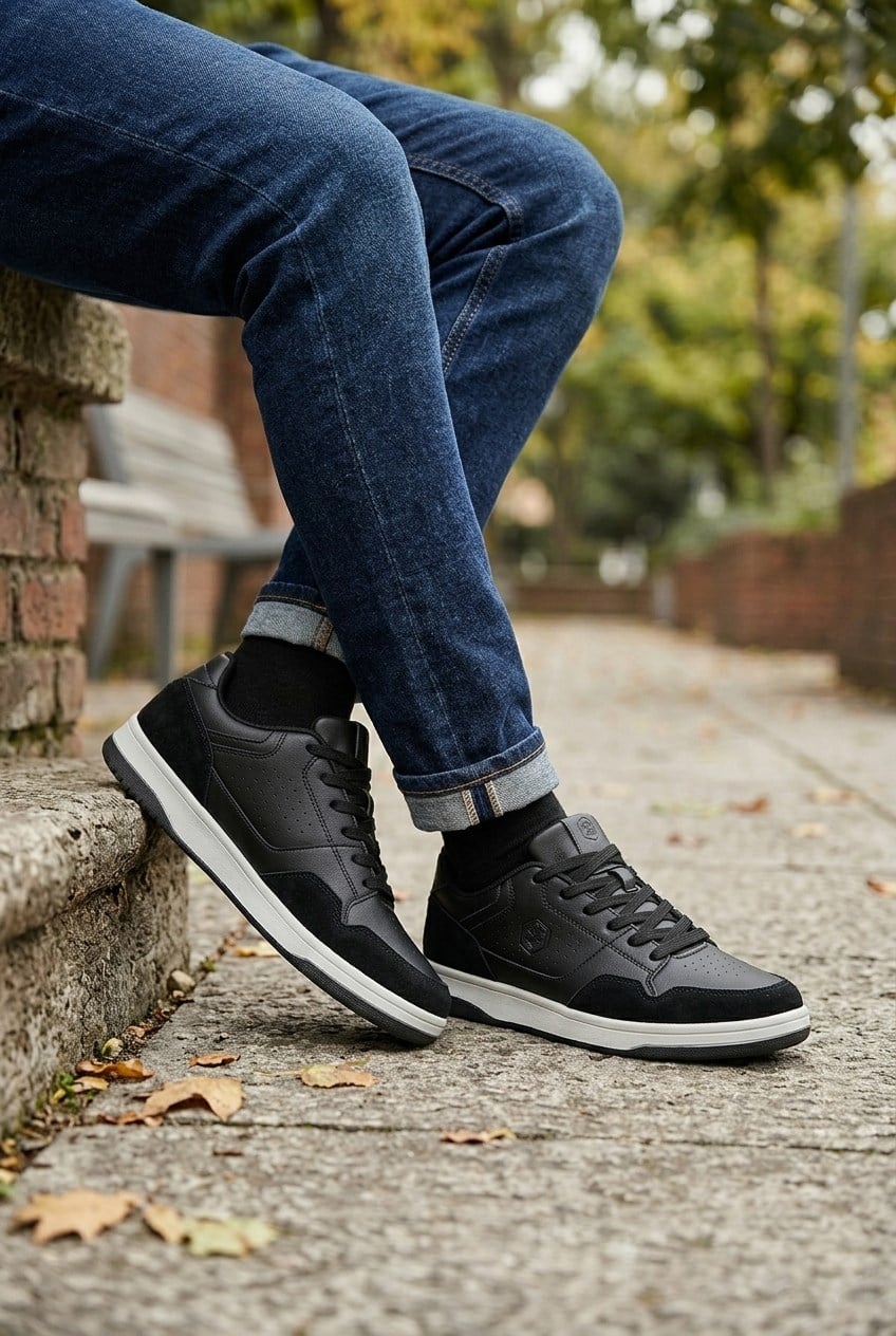 Lumberjack Koon Hakiki Deri Erkek Sneaker Ayakkabı