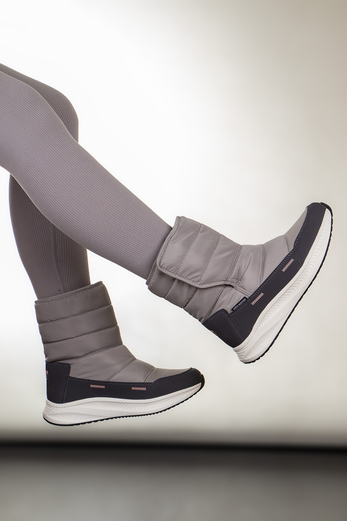 U.S. Polo Assn. Cal Polarlı Kaymaz Taban Cırtlı Kadın Bot