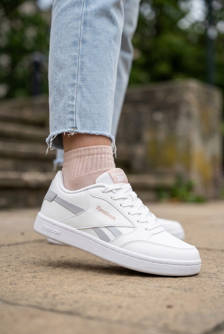Reebok 5W Clean Lift Düz Taban Kadın Sneaker Beyaz