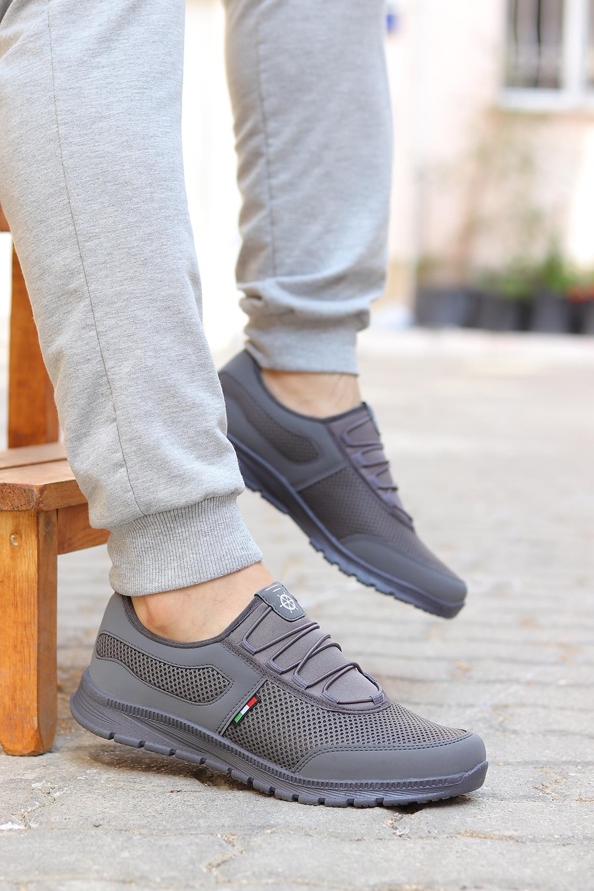 Vojo 4359 Comfort Taban Bağcıksız Anorak Erkek Spor Ayakkabı