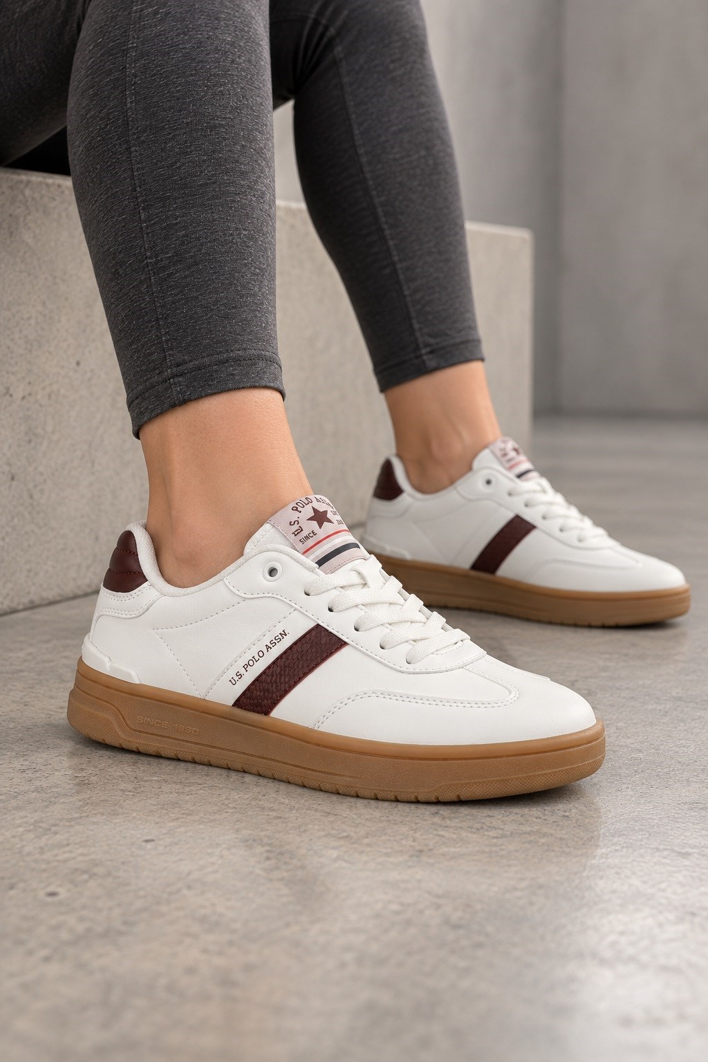 U.S. Polo Assn. Tempy Soft Foam Kadın Sneaker Spor Ayakkabı