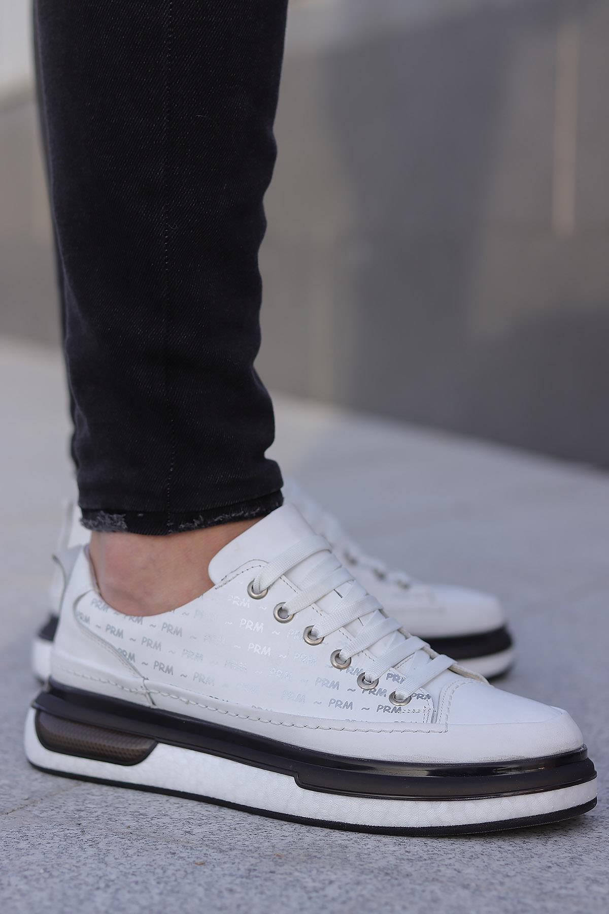 M.P. PRA Comfort Yüksek Taban Cilt Erkek Sneaker Ayakkabı