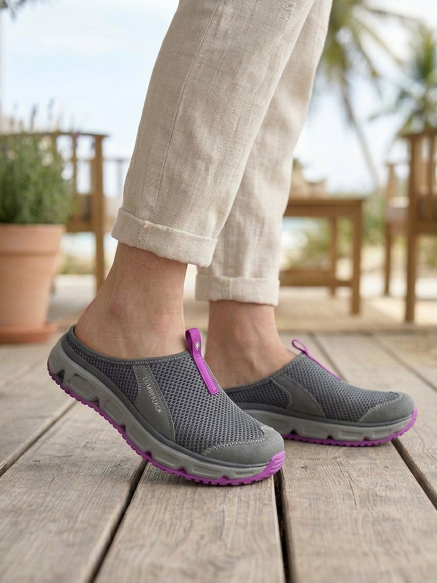 Lumberjack Cast Deniz Havuz Plaj Erkek Kadın Terlik