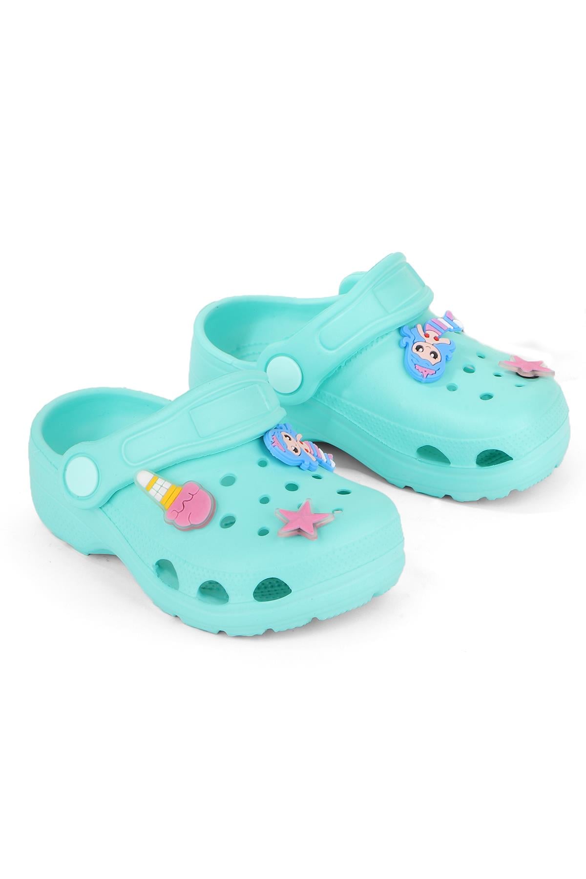 Polaris Dino Rahat Havuz Hastane Deniz Çocuk Sandalet Terlik