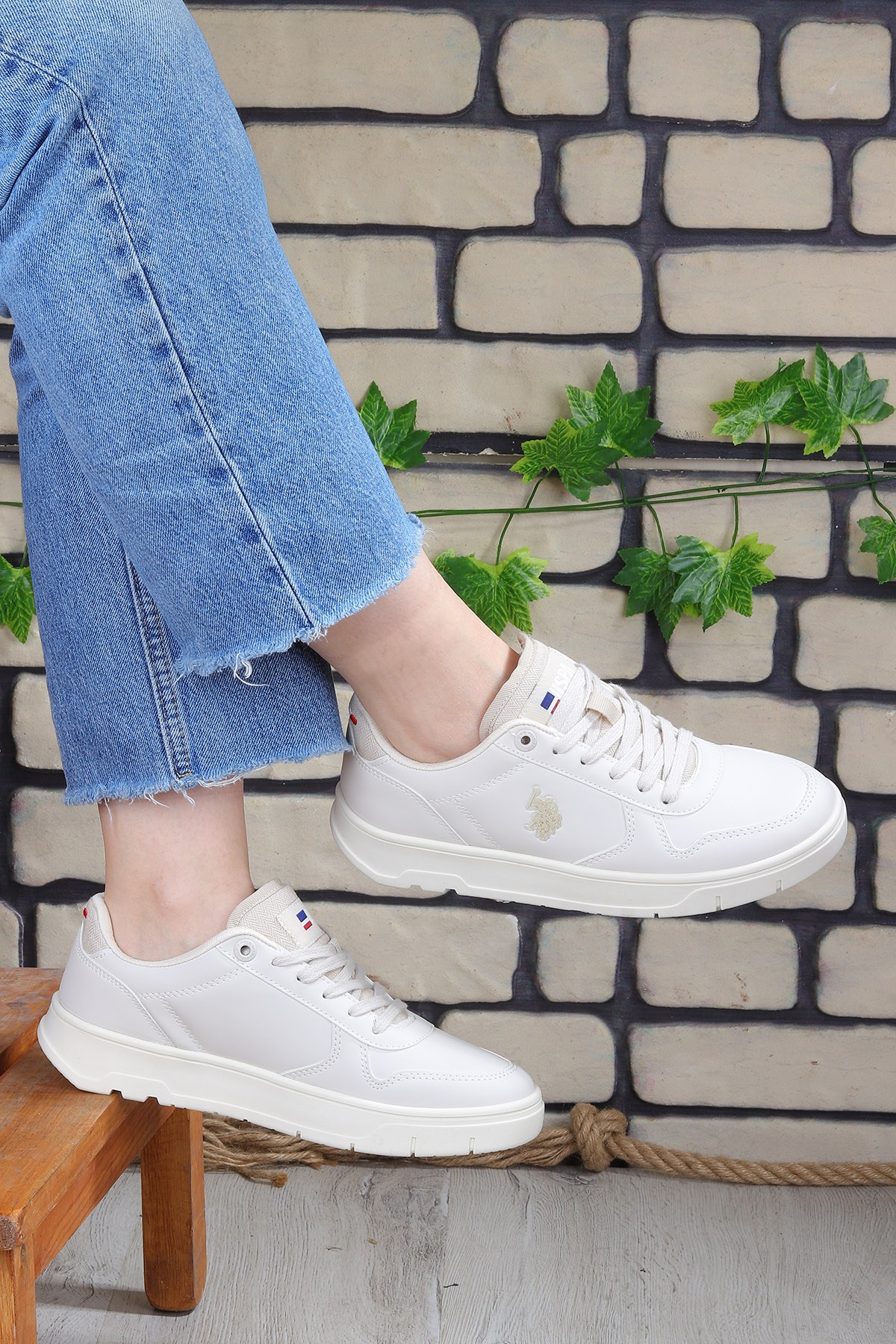U.S. Polo Assn. Sona Cilt Comfort Taban Kadın Sneaker