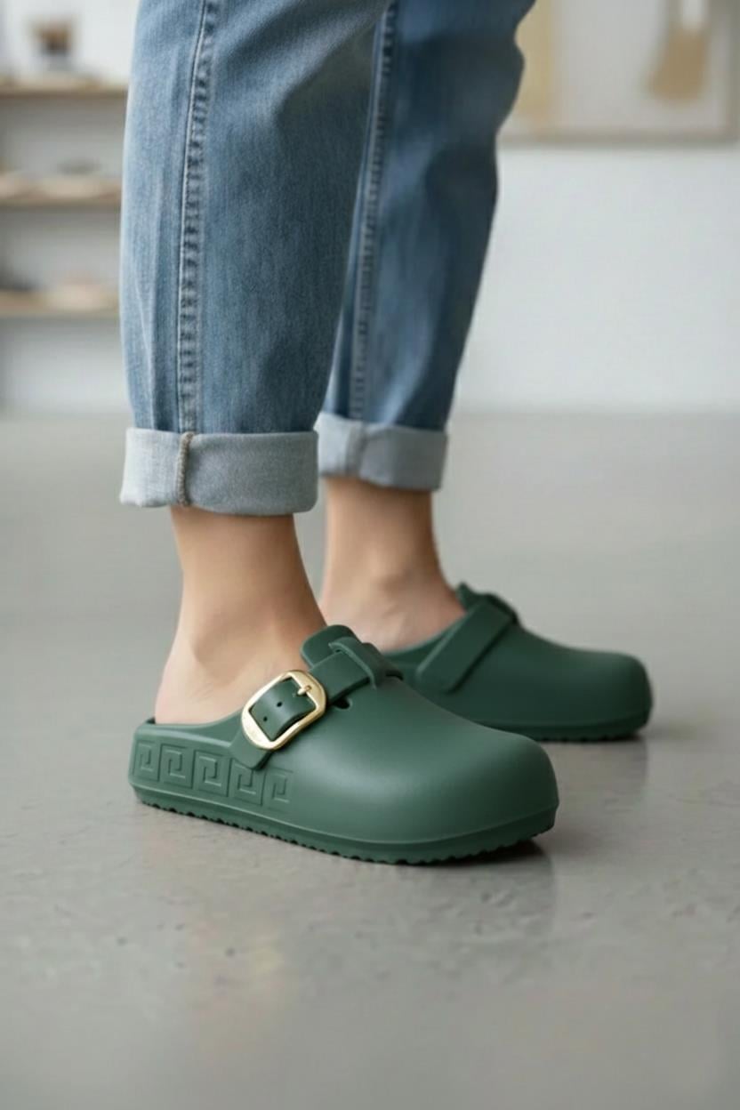 Vojo Lov Tokalı Ortopedik Yumuşak Hafif Taban Kadın Terlik